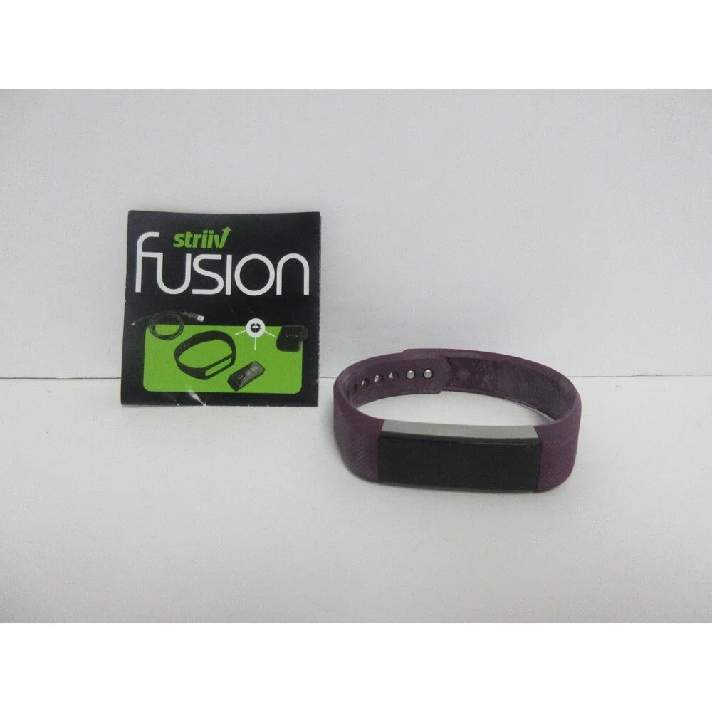 Striiv Fusion Fitness Activity Tracker & Smartwatch with Charging Cradle& Purpl